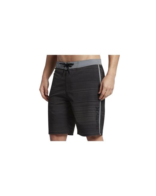 Hurley Black Phantom Beachside Slider 20" Boardshorts Mbs0006750 00A" for men