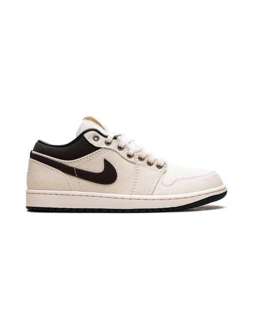 Nike Black Air 1 Low Premium "Pale Ivory Baroque" Ib8058 110" for men
