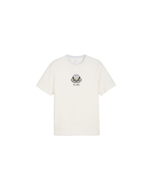 PUMA Black Graphic Ss T-Shirt "Palomo" 625558 65" for men