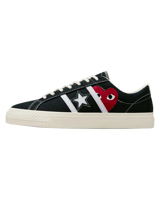 Converse Black One Star Academy Pro Ox "Comme Des Garcons Play" A09870C" for men