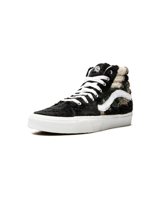 Vans Black Sk8-Hi Sherpa "Camo" Vn0A5Jmja58" for men