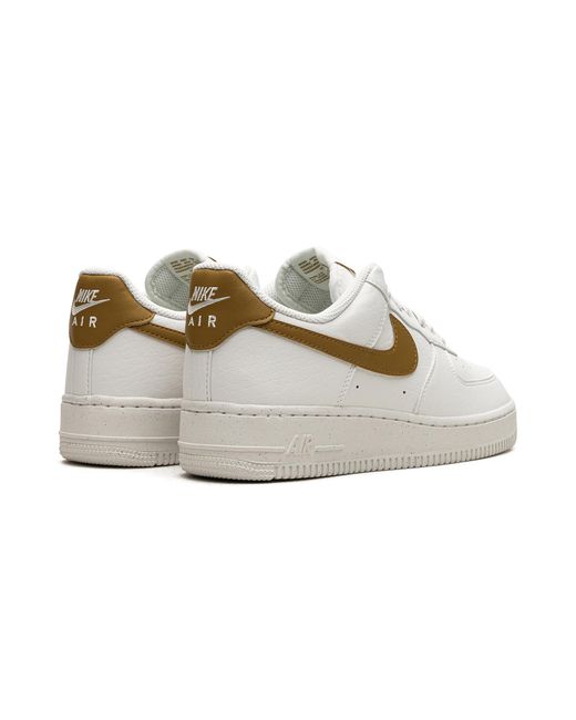 Nike Black Air Force 1 Lo Next Nature "Bronzine" Dv3808 101"