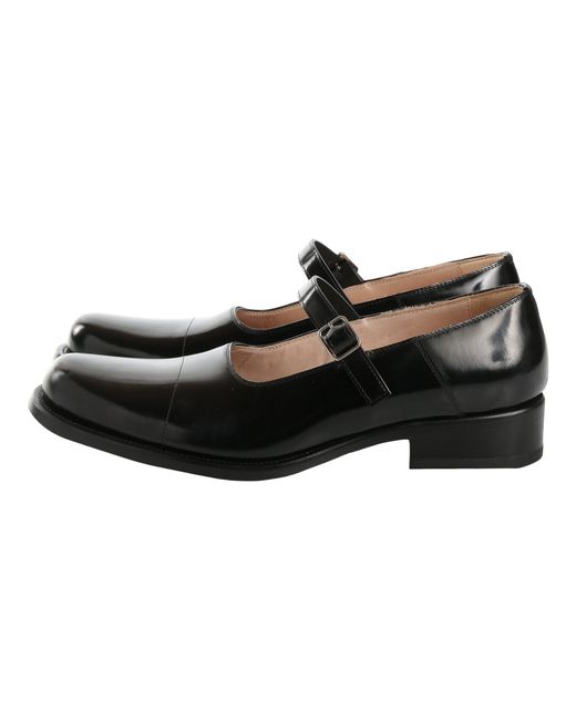 The Row Black Kai Mary Jane Flats "Blk" F1756-L802 Blk"