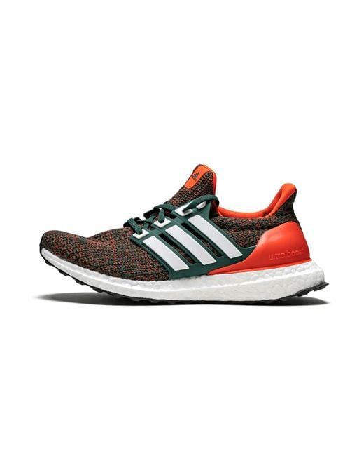 Adidas Black Ultra Boost "Miami Hurricanes" Ee3702" for men