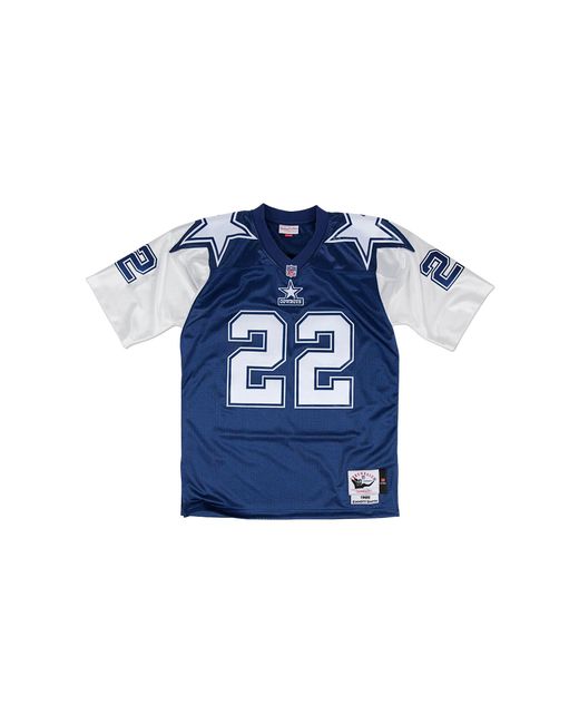 Mitchell & Ness Blue Nfl Authentic Jersey "Dallas Cowboys 1995 Emmit Smith" Ajy6Cp18022-Dconavy95Esm" for men