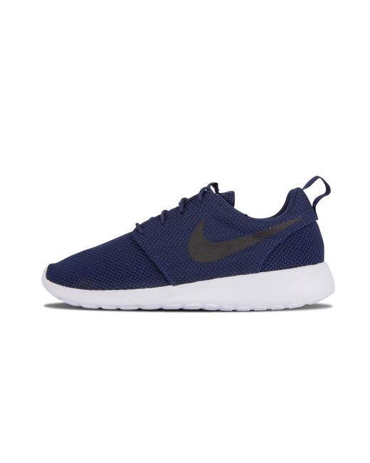 nike roshe run midnight navy