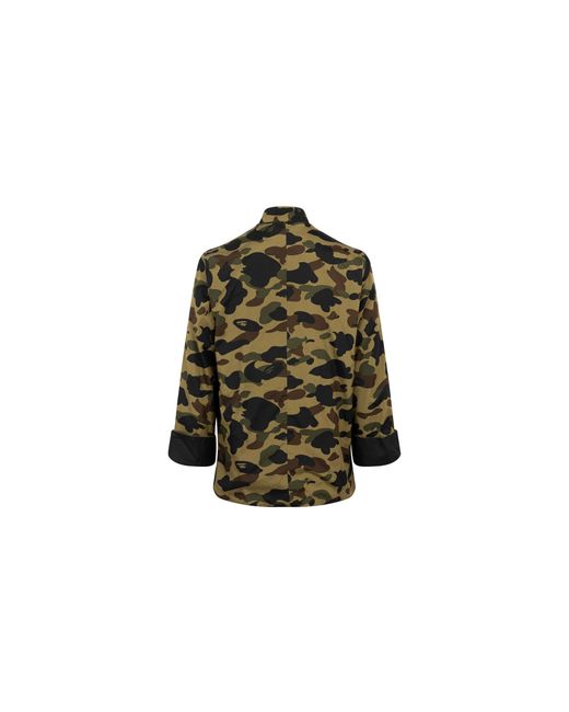 A Bathing Ape Black 1St Camo China Jacket "1St Camo" M40010X C Grn" for men