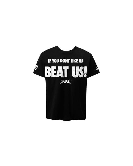 HELLSTAR Black Beat Us! T-Shirt Hsr350" for men