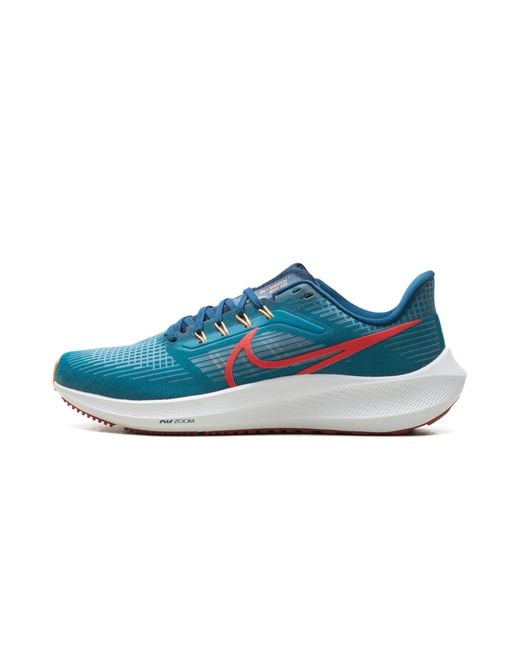 Nike Blue Air Zoom Pegasus 39 "Bright Spruce Valerian Cerulean Light Crimson" Dh4071 302" for men