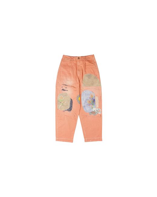 Kapital Black Katsuragi Appliqued Jeans Multi" Kap062" for men