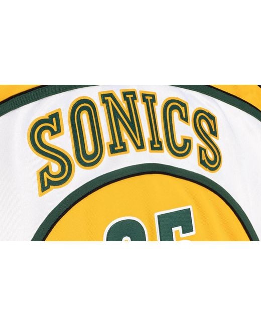 Mitchell & Ness Black Authentic Jersey "Nba Seattle Supersonics 07 Kevin Durant" Ajy4Cp19176 Ssultgd07Kdu" for men