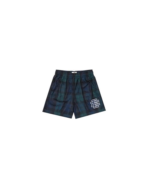Eric Emanuel Black Ee Basic Shorts "Plaid for men