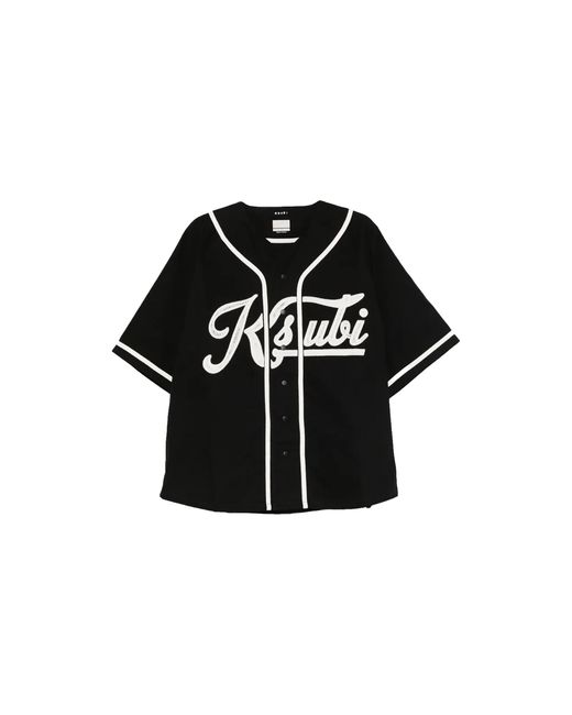 Ksubi Black Outfield Ss Jersey Mps26Ft010" for men