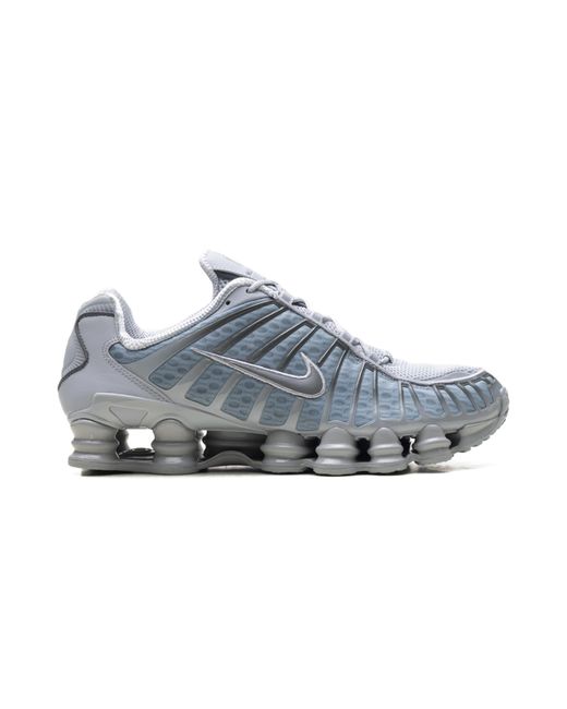 Nike Black Shox Tl "Wolf Iron" Av3595 015" for men
