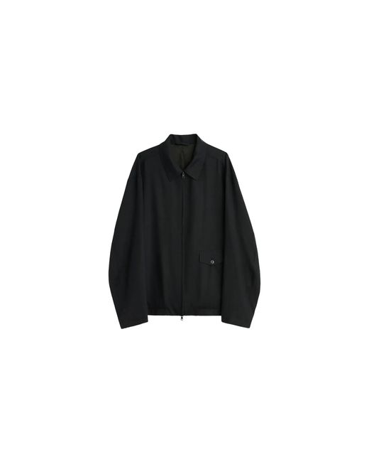 Our Legacy Black Evolved Jacket "Eclipse Merino Voile" M2261Eeb" for men