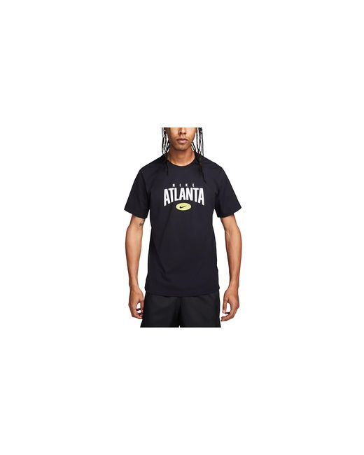 Nike Black Sportswear Short Sleeve City T-Shirt "Atlanta" Hf5204 010" for men