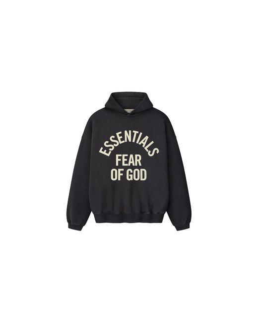 Fear Of God Black Campus 90S Hoodie "Faded" 192Sp266701F" for men