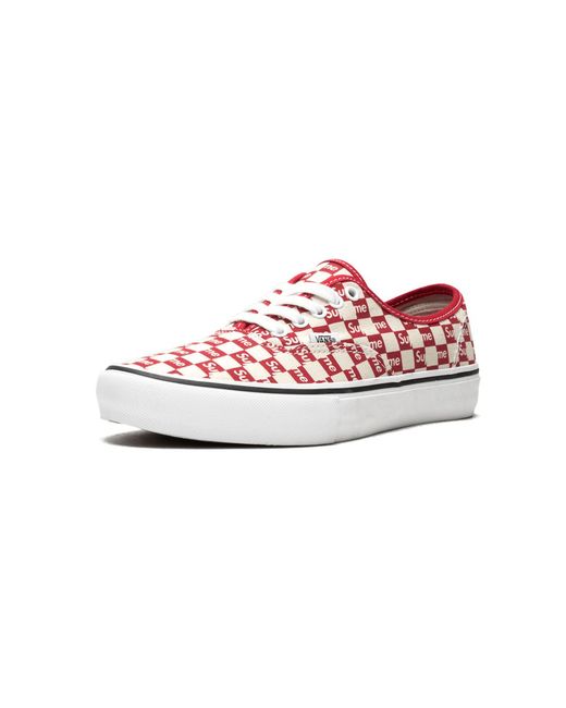 Vans Black Authentic Pro "Supreme for men