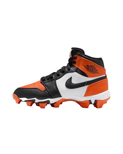 Nike Black Air 1 Mid Cleats "Shattered Backboard" Fj6805 801" for men