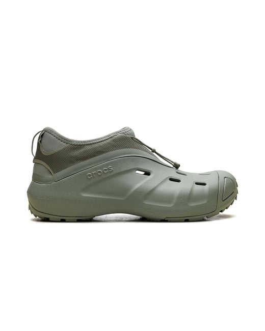 CROCSTM Black Quick Trail Low "Satisfy Moss" 209628 308"