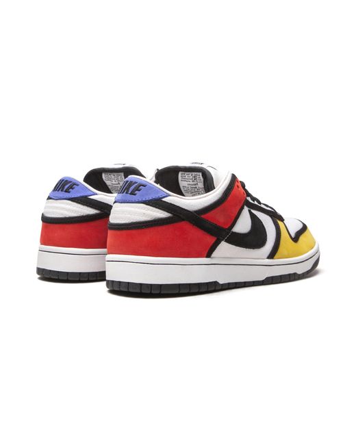 Nike Black Dunk Low Pro Sb "Piet Mondrian" 304292 702" for men
