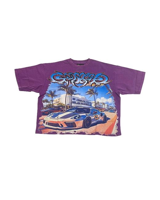 GODSPEED NEW YORK Purple Miami Exclusive Gt T-Shirt 10033505" for men