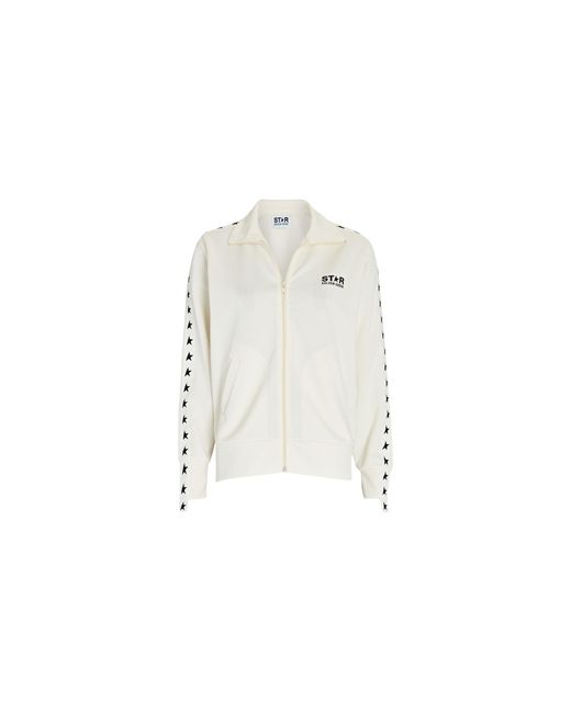 Golden Goose Deluxe Brand Black Denise Star Collection Zipped Jacket Gwp00875.P000520.81347"