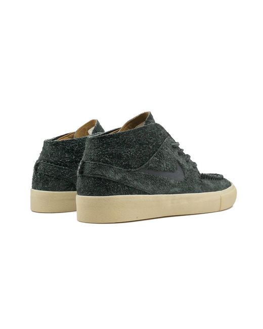 Nike Sb Zoom Stefan Janoski Mid Crafted Skate Shoe (black) for men