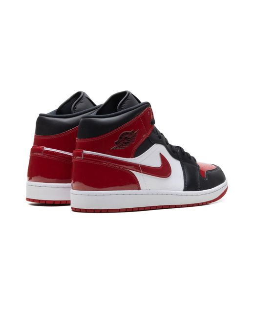 Nike 1 Mid Se "Patent Bred Toe" Hv4091 006" for men