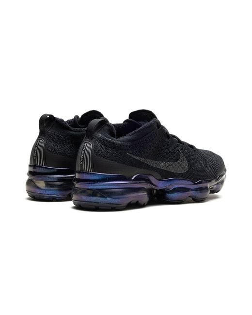 Nike Blue Vapormax 2023 Flyknit "black Iridescent" Shoes