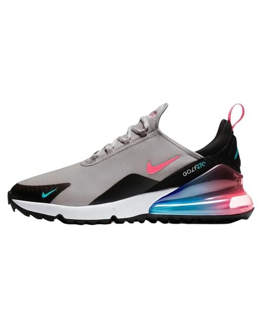 Nike Black Air Max 270 Golf "Atmosphere Hot Punch" Ck6483 024" for men