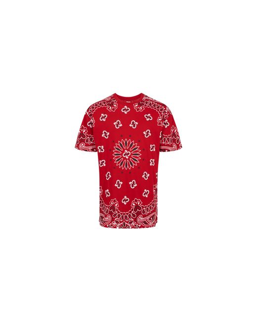 Supreme Red Hanes Bandana Tagless T-Shirt (2 Pack) "Fw22" Su12150"