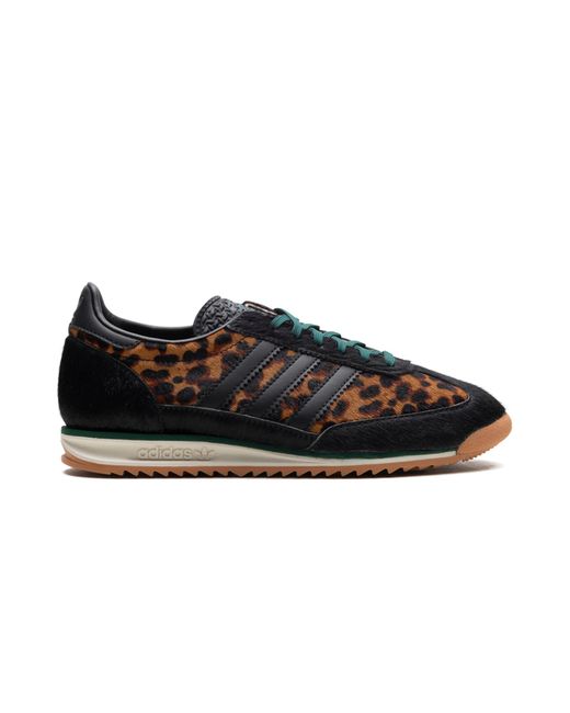 Adidas Black Sl 72 Og "Leopard Print Collegiate" Ji0187"
