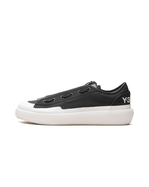 Adidas Black Y-3 Ajatu Court Low H05625" for men