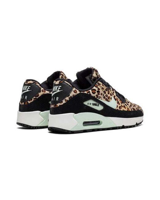 nike air max 90 snow leopard black sail