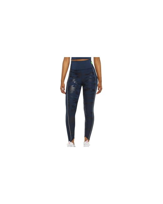 PUMA Black High Shine High Waisted 7/8 Running Leggings "Spellbound" 521065 66"