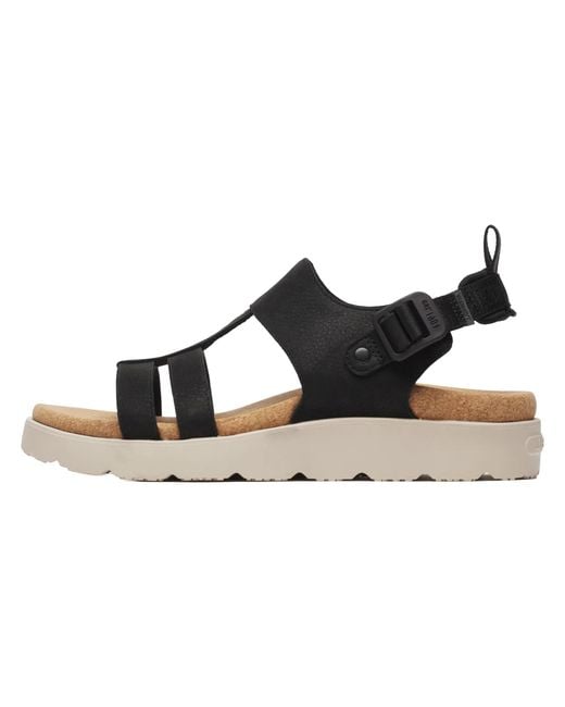 Merrell Black Fleur Backstrap Sandals J008108"