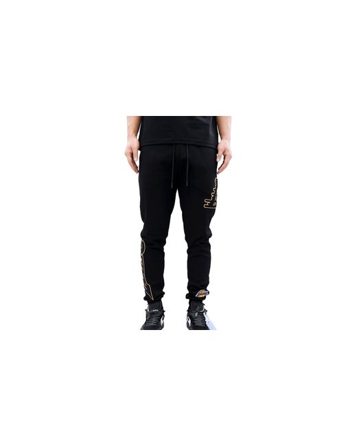 Pro Standard Black Nba Los Angeles Lakers /Pur Jogger Pants Bll451541 Blk" for men