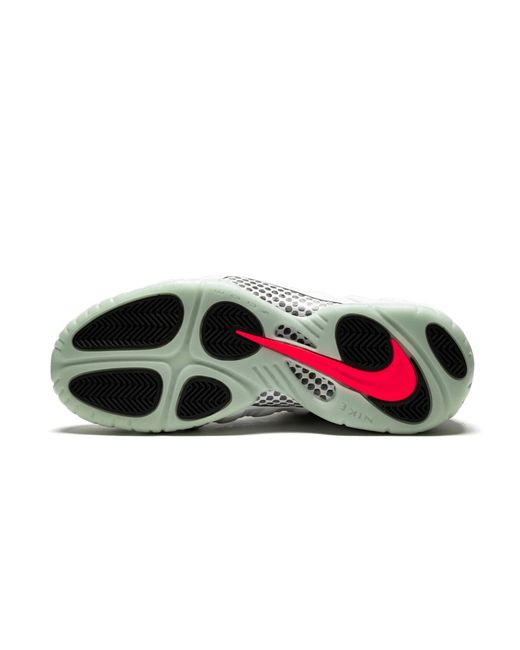 Nike Gray Air Foamposite Pro Prm "Pure Platinum" 616750 003" for men