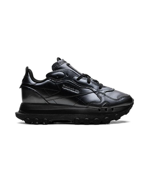 Reebok Black Classic Leather "Cardi B Dark" Gw2631" for men