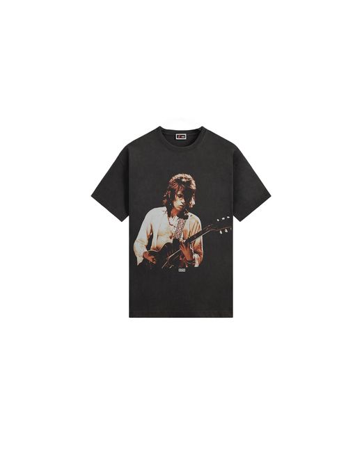 Kith Black Keith Richards Concert Photo Vintage T-Shirt "The Rolling Stones for men