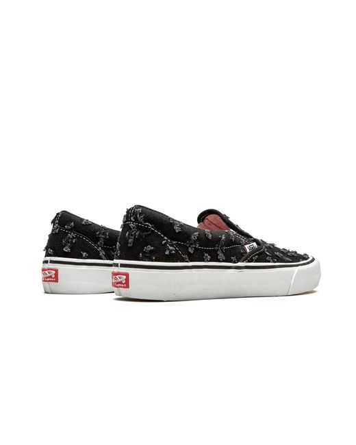 Vans Black Slip-On Pro "Supreme for men
