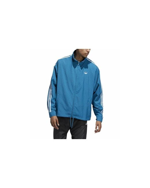 Adidas Blue Originals Grid Wind Jacket "Active" Ed6269" for men
