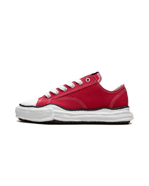 Maison Mihara Yasuhiro Red Peterson Og Sole Canvas Low A01Fw702" for men