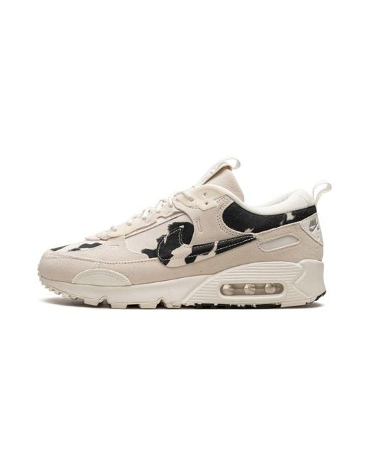 Nike Black Air Max 90 Futura "Cow Print" Shoes