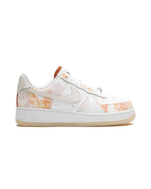 Nike Black Air Force 1 Lo "Pastel Paisley" Fj7739 101"