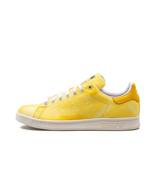 adidas Pw Hu Holi Stan Smith Shoes in Yellow | Lyst UK