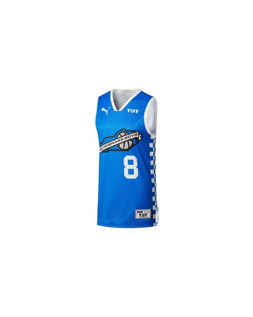 PUMA Tbt Basketball Bluegrass Boys Jersey 929150 03" for men