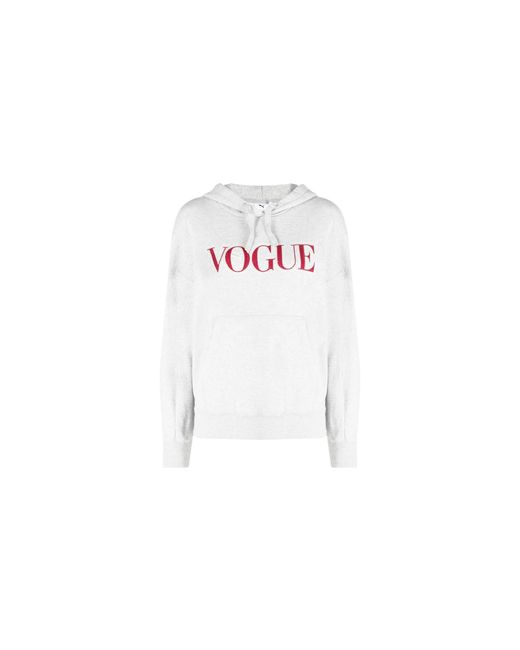 PUMA Black Vogue Oversized Hoodie "Light Heather" 536691 04"
