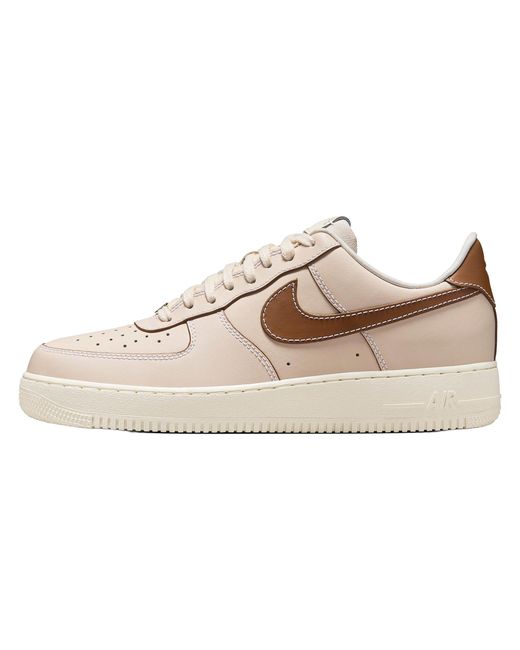 Nike Black Air Force 1 '07 "Pearl Pale Ivory Sail Light British Tan" Ib8865 221" for men
